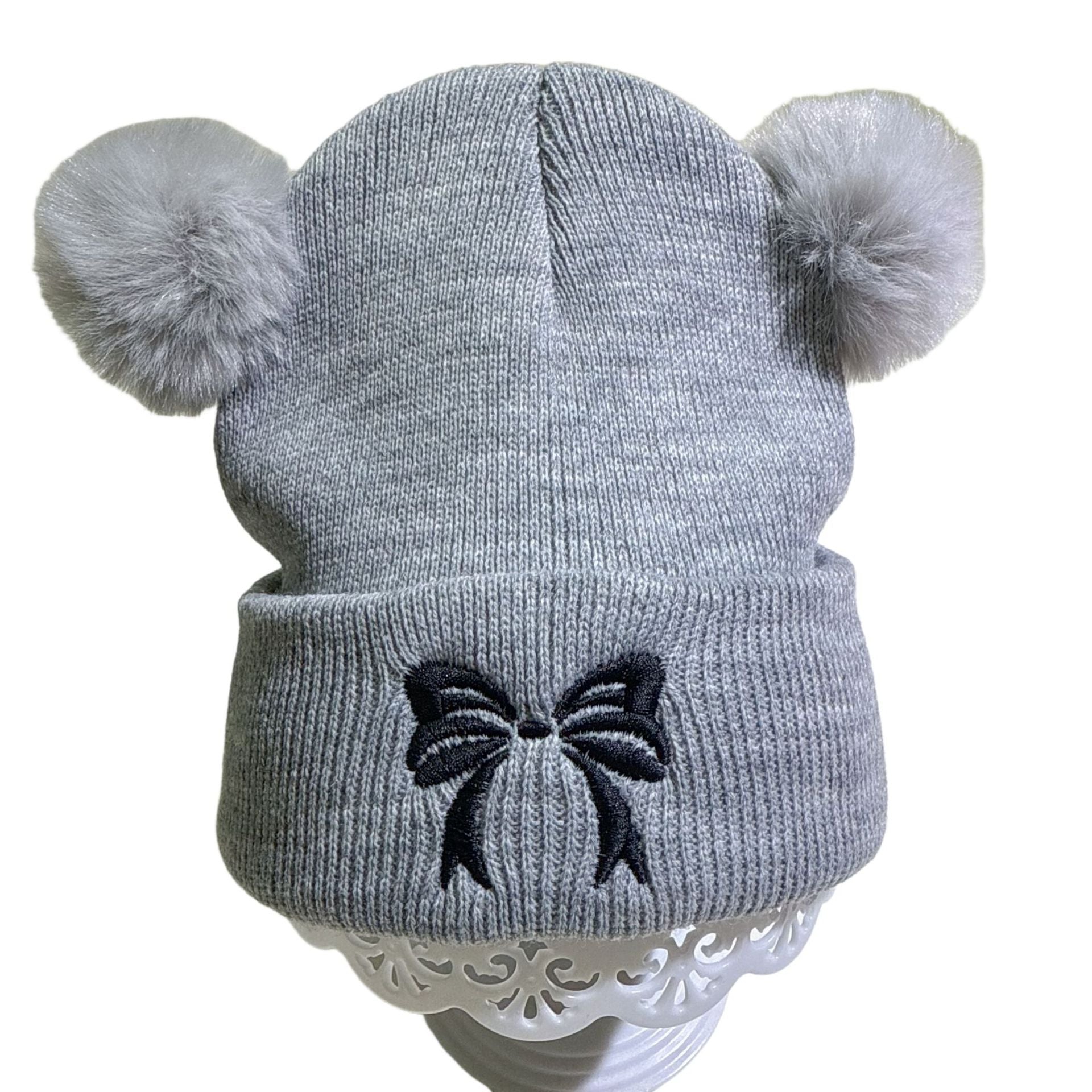 Wholesale Children' s knitted warm beanie hat